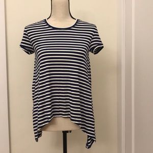 Bcbg open back shirt xxs NWT